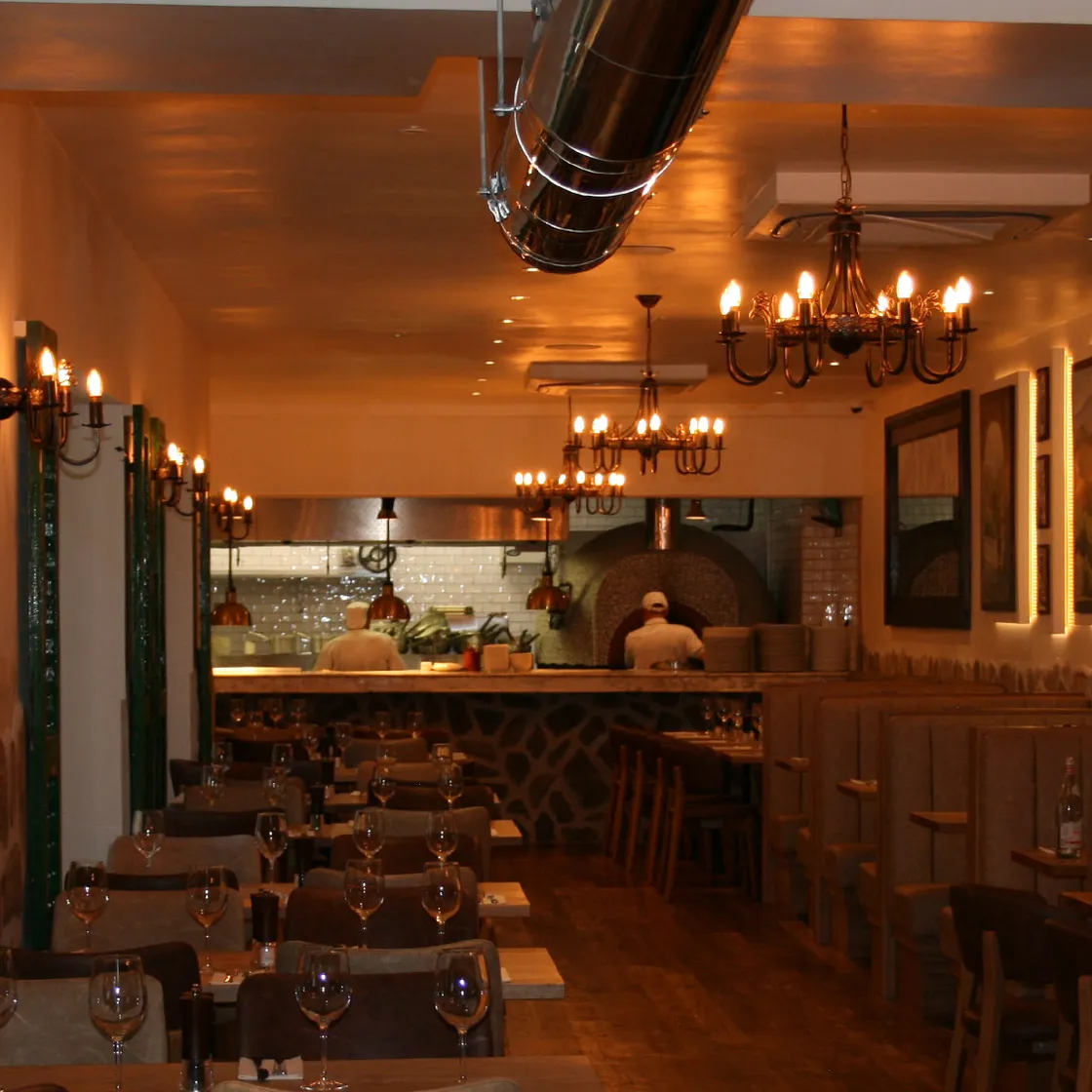 Dining room at Sebastian's Italian, Richmond